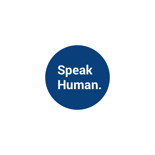 Visit Speak Human.